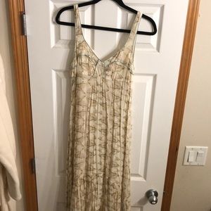 Free People Long Dress with Slip